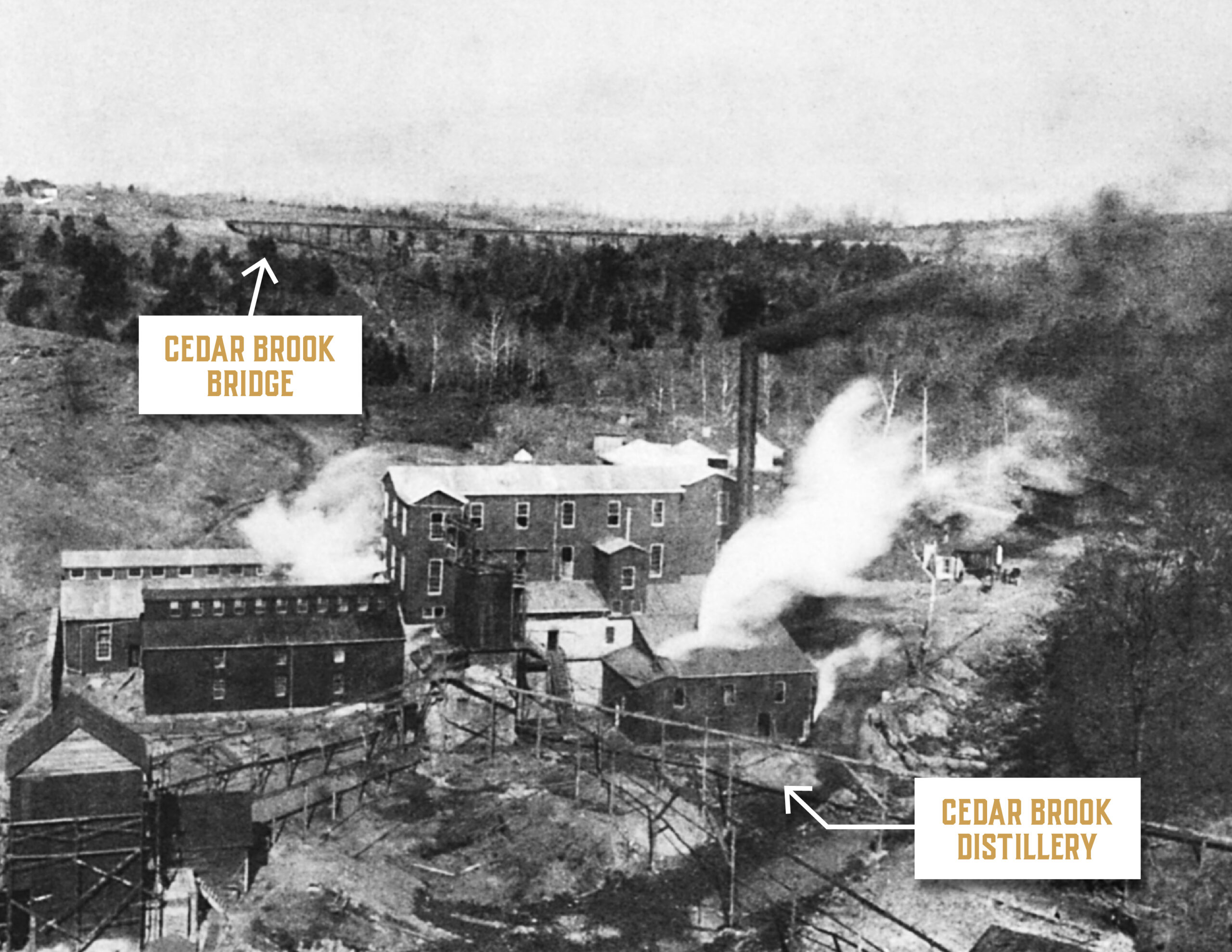 Cedar Brook Distillery, DSP #44, early 1900’s