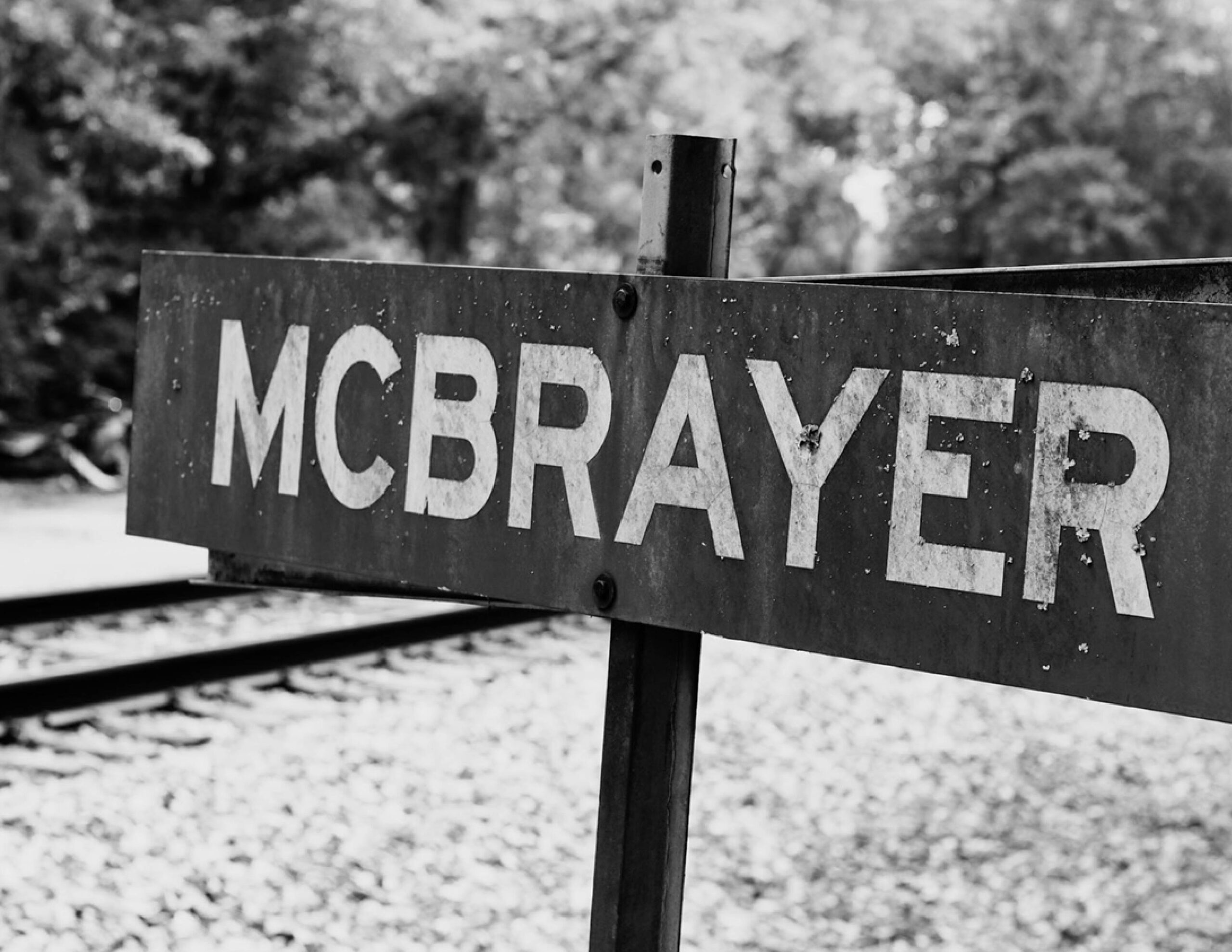 Bond Mills Rd in Lawrenceburg at the former McBrayer Station; McBrayer, KY