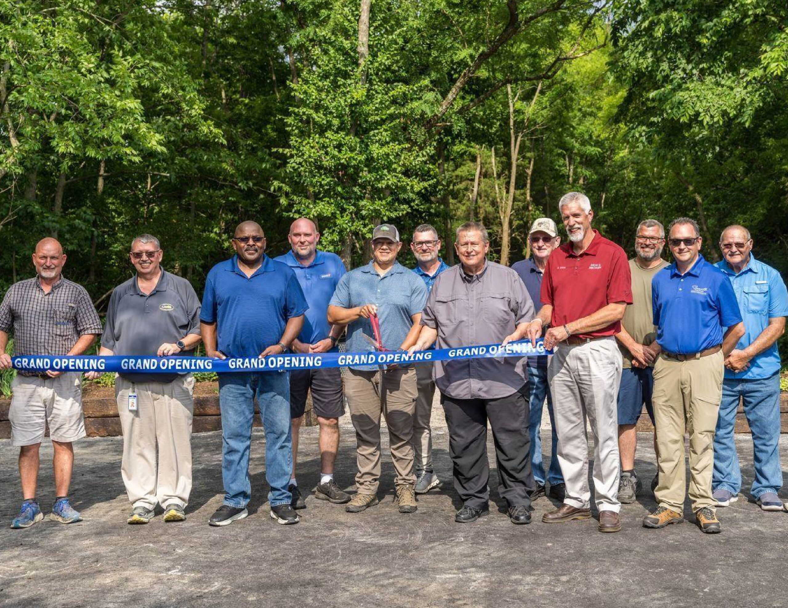 Cedar Brook Trail Ribbon Cutting